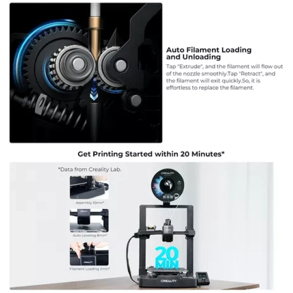 Impresora 3d Creality Ender-3 V3 Se Con Escáner Portátil - Image 6