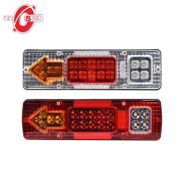 Luz trasera con indicador de flecha para camion 12-24v