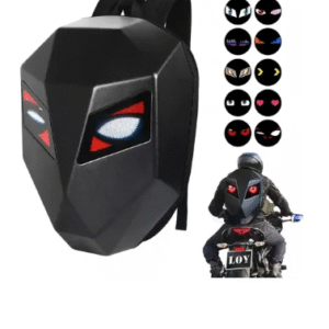s Mochila Motociclista Con Ojos Led Para Casco De Motocileta