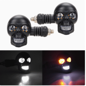z2 Luz tipo calavera para motocicleta
